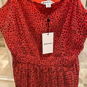 Whistle dress with tag on